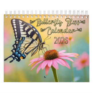 Calendrier Butterfly Bliss Calendar 2026