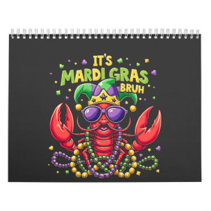 Calendrier C’est Mardi Gras Bruh Funny Shrimp New Orleans