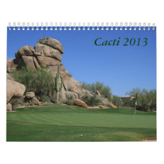 Calendrier Cactus 2013