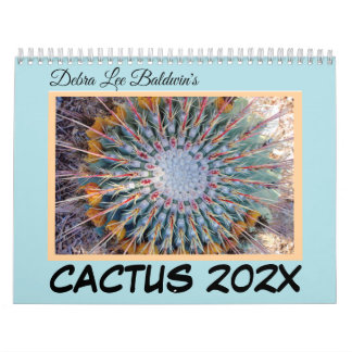 Calendrier Cactus 202X par Debra Lee Baldwin