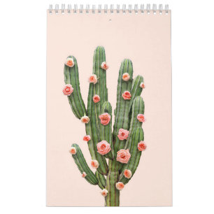 Calendrier Cactus et Roses