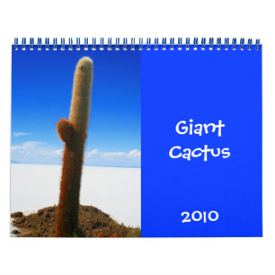 calendrier cactus géant 2010