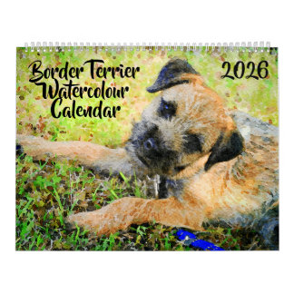 Calendrier Cadeau de maman de chien Border Terrier 2026 Cadea