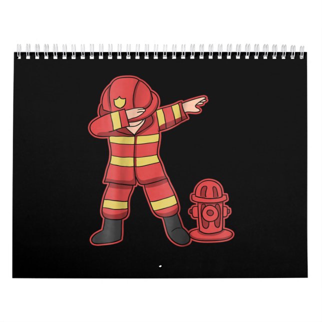 Calendrier Cadeau de pompier| L'Homme Pompier (Protection)