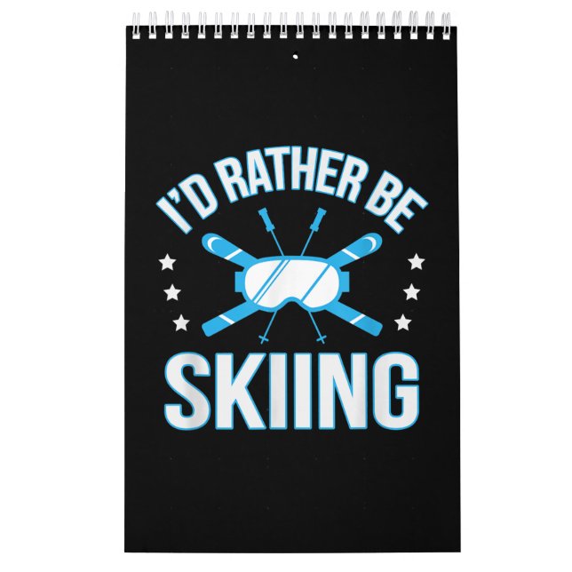 Calendrier Cadeau de ski| Je préfère faire du ski (Protection)