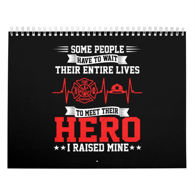 Calendrier Cadeau pompier | Certaines personnes attendent le  (Protection)