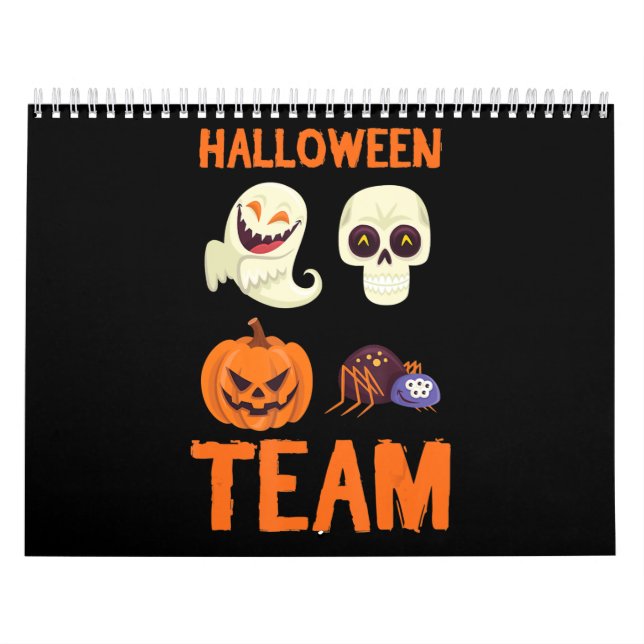 Calendrier Cadeau Spider | Citrouille d'équipe d'Halloween Sp (Protection)