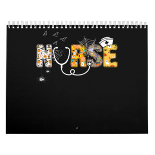 Calendrier Cadeau Spider   Infirmière d'Halloween avec araign