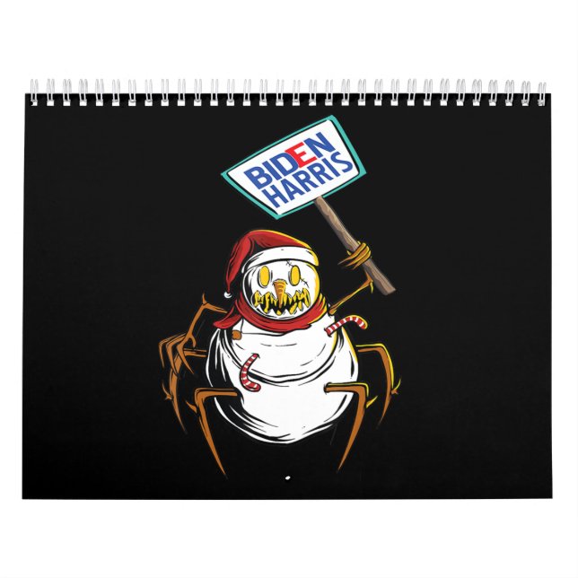 Calendrier Cadeau Spider | Scary Snowman Spider Monsters Vote (Protection)