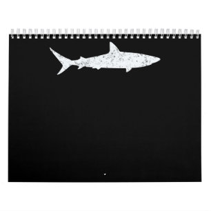 Calendrier Cadeaux d'amour de requin mignon - Dons de requin