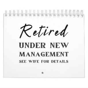 Calendrier cadeaux de retraite pour le mari de la femme