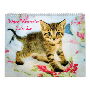 Calendrier Cadeaux pour amateurs de chatons mignons bébé chat