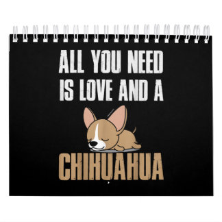 Calendrier Cadeaux Pour Chihuahua Lover | Cadeaux Cute Chihuh