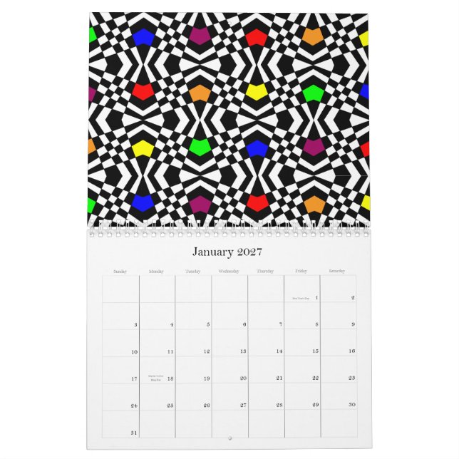 Calendrier Calandar 2013 - Conceptions (Jan 2027)