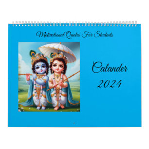 Calendrier Calander 2024 Citations de Bhagawad Gita