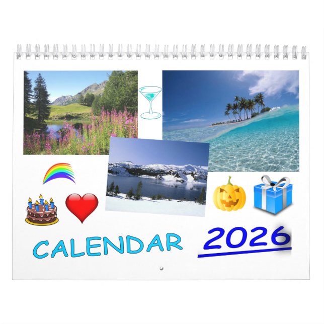 Calendrier Calendar 2026 (Protection)