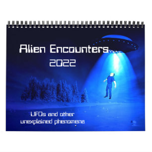 Calendrier Calendar Alien Encounters 2022