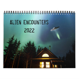 Calendrier Calendar Alien Encounters 2022