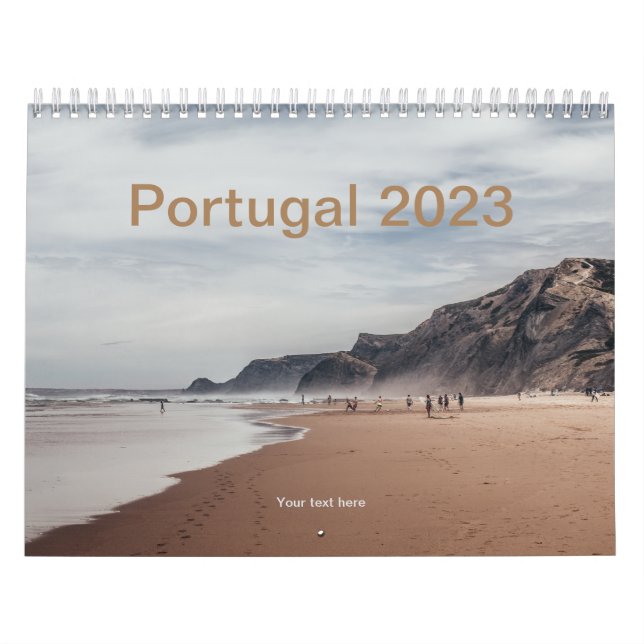 Calendrier Calendario Portugal 2023 personalizable (Protection)