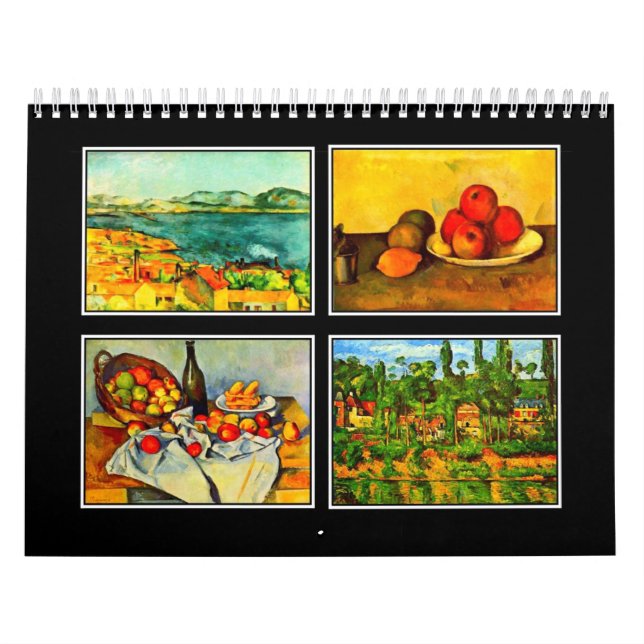 Calendrier Calendrier-Classique/Cru-Paul Cezanne (Protection)