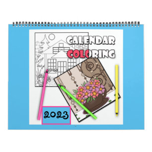 Calendrier Calendrier, coloration