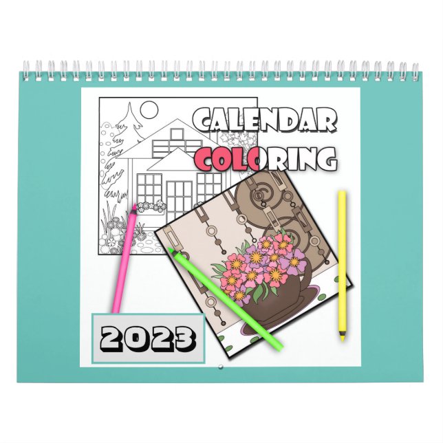 Calendrier Calendrier, coloration (Protection)