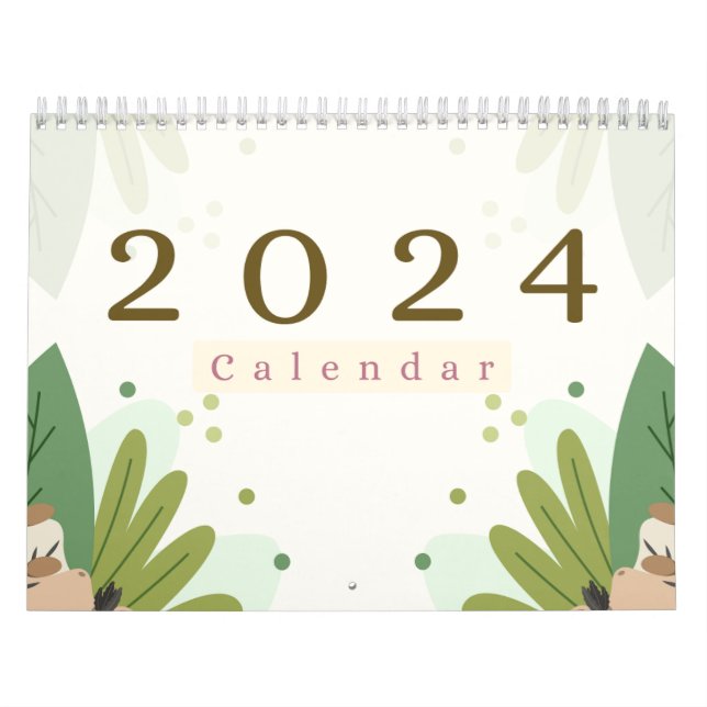 Calendrier "Calendrier mural de l'harmonie de la nature 2024" (Protection)