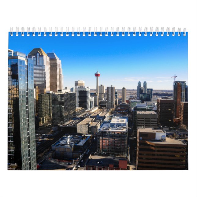 Calendrier Calgary, Alberta, Canada (Protection)