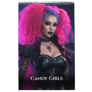 Calendrier Candy Girls par Ivy and Bat Art