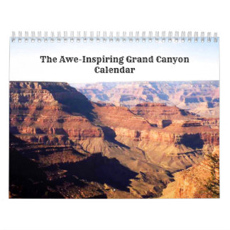 Calendrier Canyon grand de Crainte-Inspriring