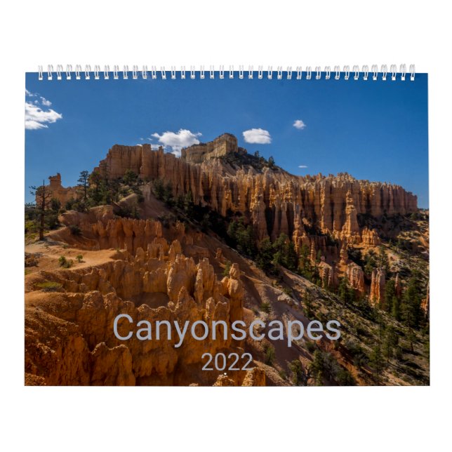 Calendrier Canyonscapes 2022 (Protection)