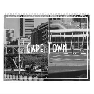 Calendrier Cape Town Afrique du Sud