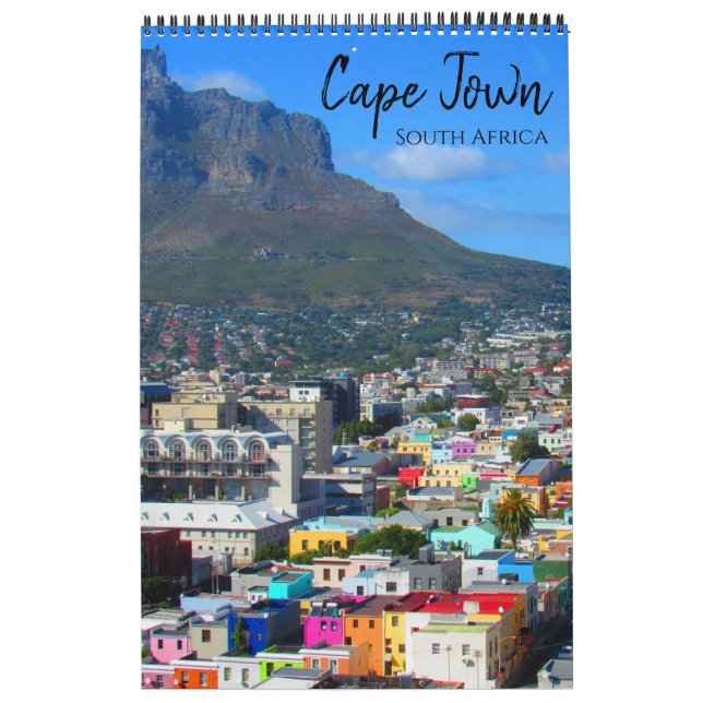 Calendrier cape town afrique du sud 2025 (Protection)