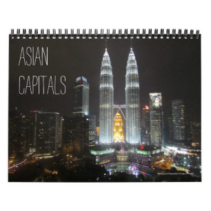Calendrier capitales asiatiques (avec emplacements) 2025