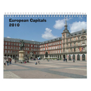 Calendrier Capitales européennes