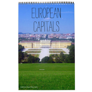 Calendrier capitales européennes 2025