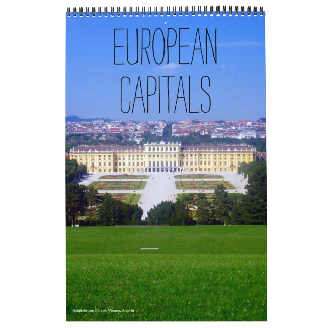 Calendrier capitales européennes 2025 (Protection)
