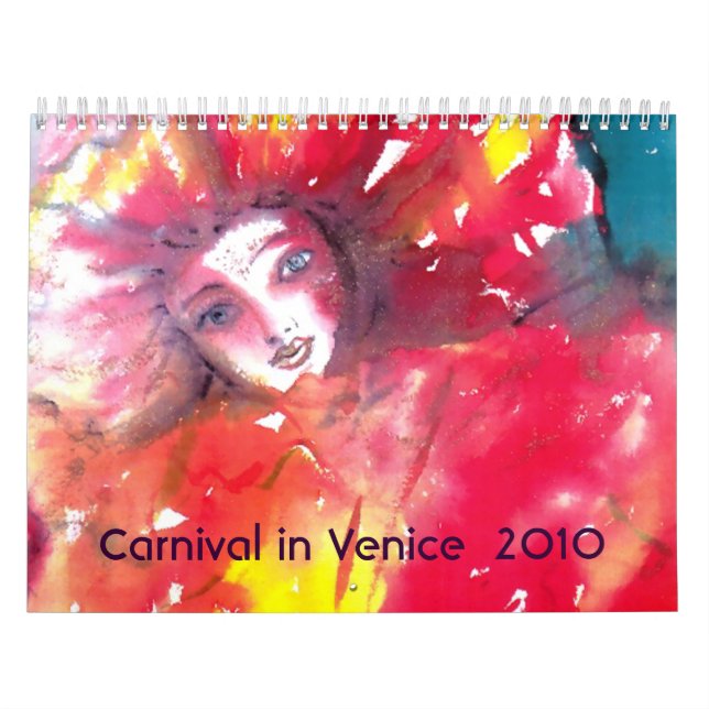Calendrier Carnaval à Venise 2010 (Protection)