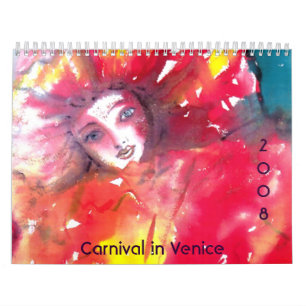 Calendrier Carnaval à Venise par Bulgan Lumini