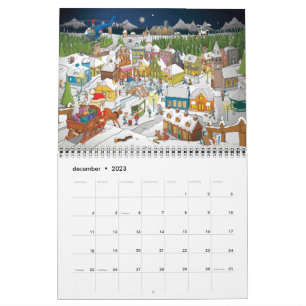 Calendrier cartographique de Stef