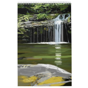 Calendrier Cascades brumeuses