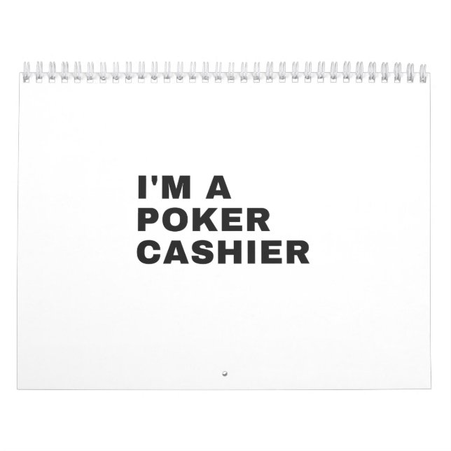 CALENDRIER CASHIERS DE POKER (Protection)