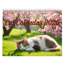 Calendrier Cat 2025