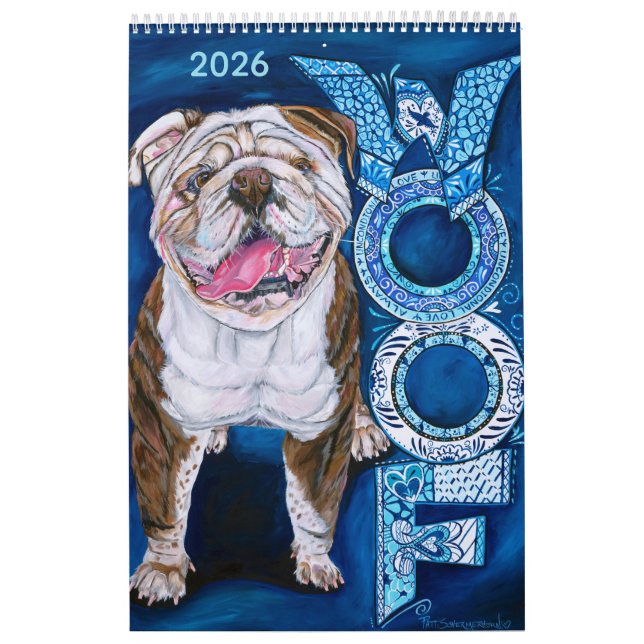 Calendrier Cat and Dog Calendar 2026 (Protection)
