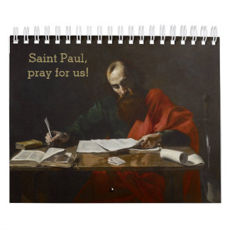 Calendrier catholique Saint-Paul
