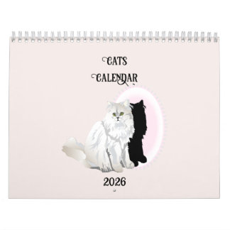 Calendrier Cats by the Month Calendar