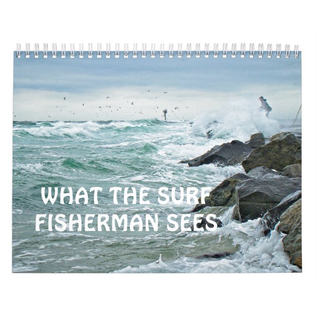 Calendrier - CE QUE LE PÊCHEUR SURF VOIT (Protection)