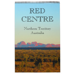 Calendrier centre rouge australie 2025