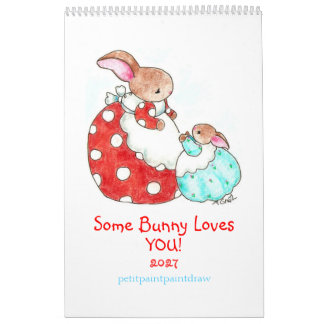 Calendrier Certain Lapin T'aime !