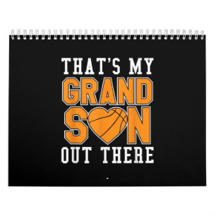 Calendrier C'Est Ma Grand-Mère Et Mon Grand-Père De Basket-